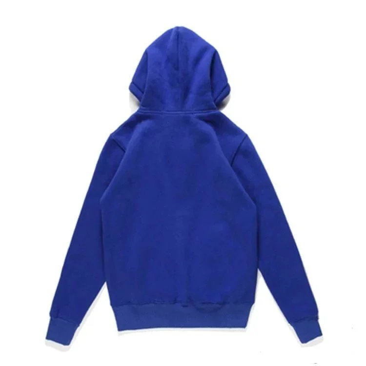 Front Little Red Heart Cardigan with Velvet Blue